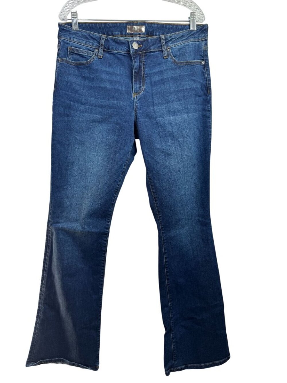 Kut From The Kloth Womens Natalie Kurvy Bootcut Jeans Size 14 Western Cowboy